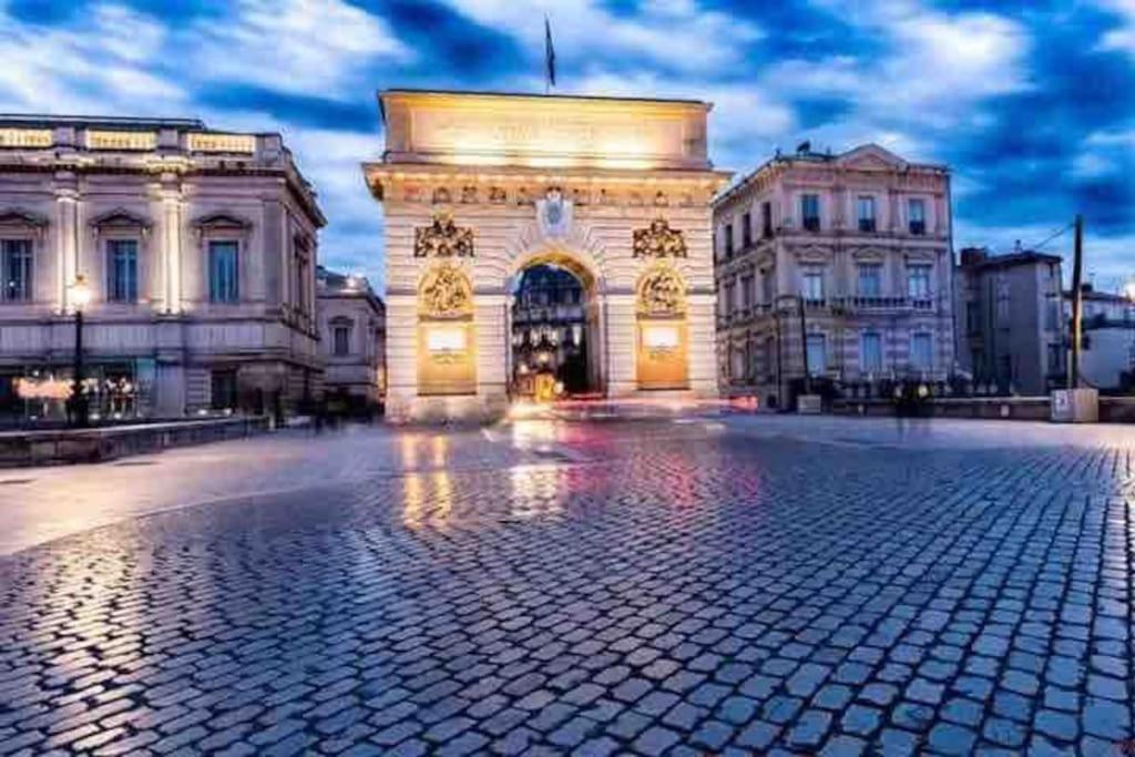 T2 Neuf, Terrasse, Centre Ville, 8min Comedie Apartamento *
